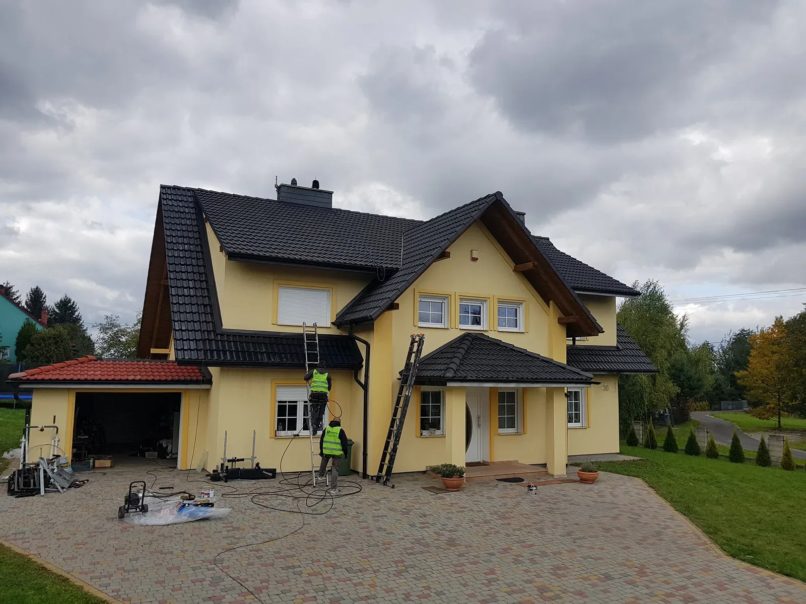 Dach w miejscowości Dębica