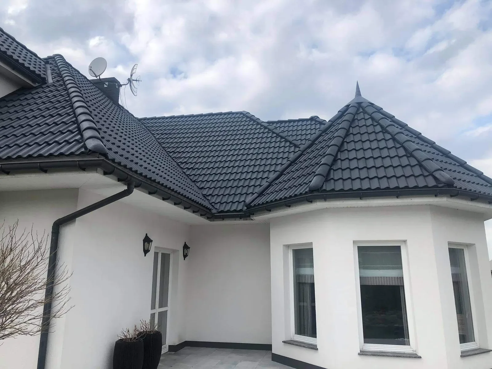 Dach w miejscowości Maków Podhalański
