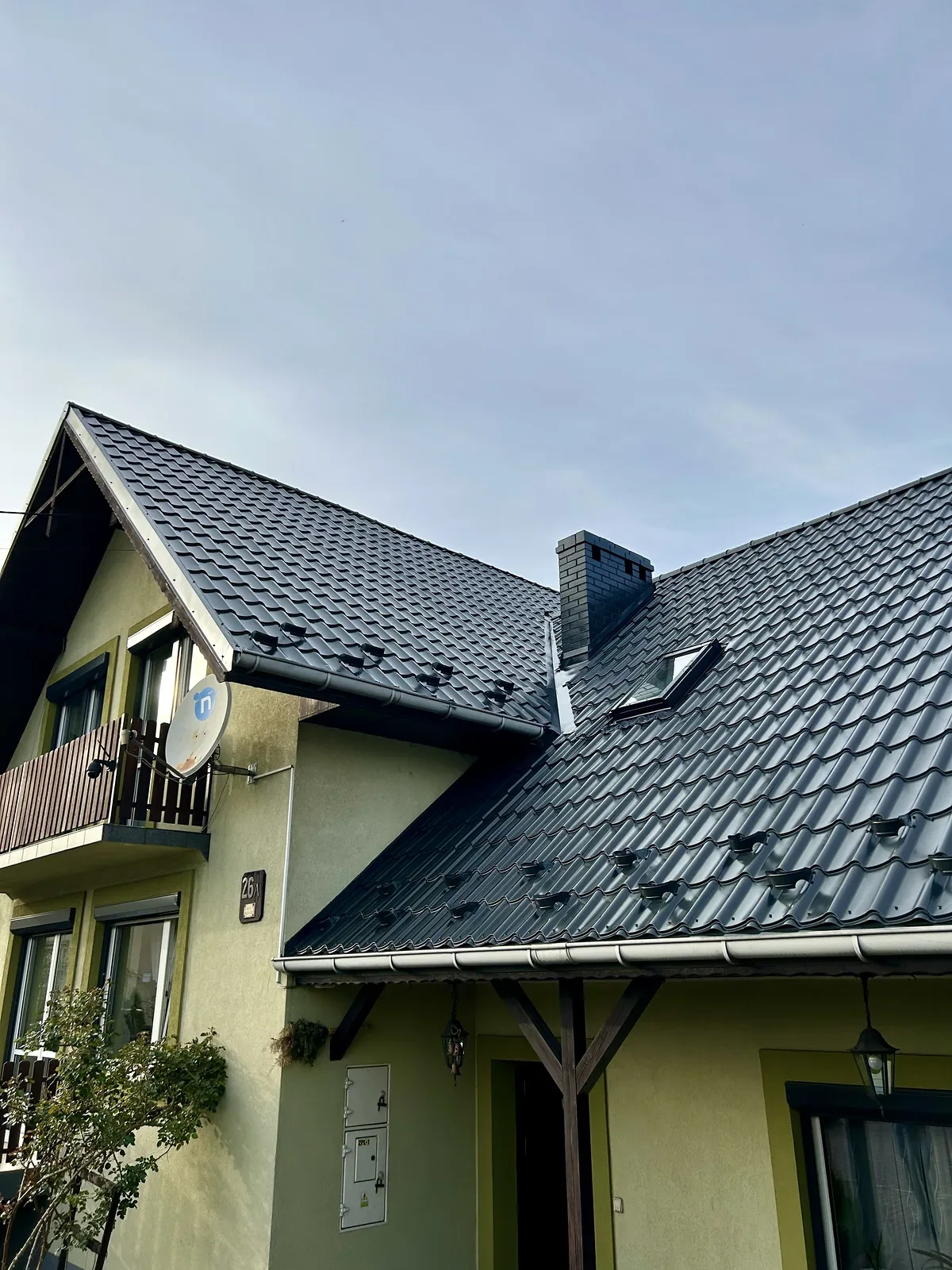 Dach w miejscowości Olkusz