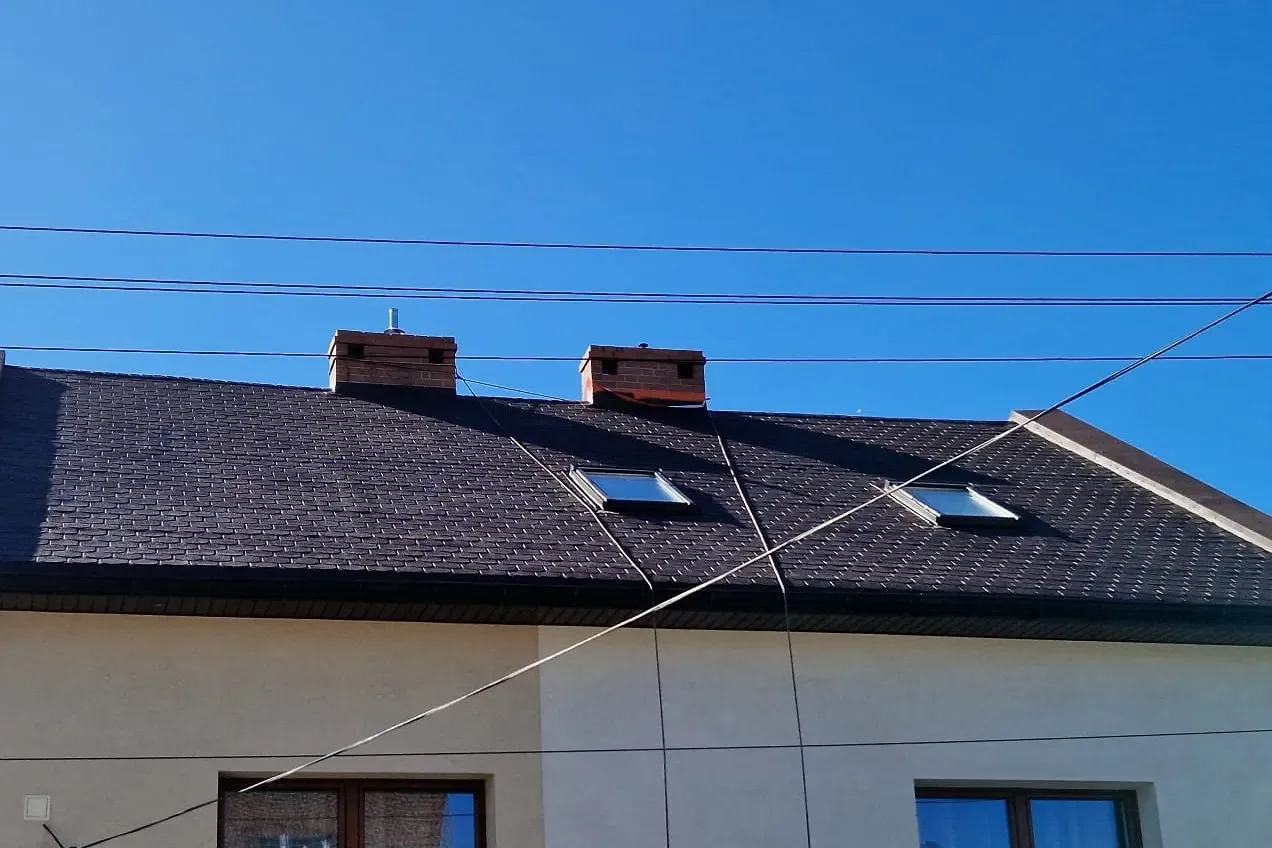 Dach w miejscowości Wojkowice